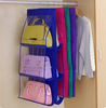 Cloth bag non-woven cloth, storage system, double-sided dustproof hanging organiser