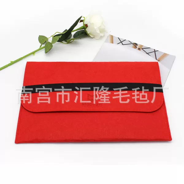 Simple Felt Computer Bag, File Storage Bag, Felt Bag, Tablet Inner Sleeve, Multiple Colors Available