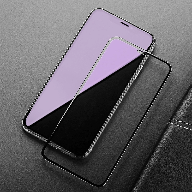 Подходит для VIVO X23, фиолетовая светящаяся закалённая плёнка, iQOO Pro Y100 S9E полноэкранная анти‑синяя закалённая плёнка