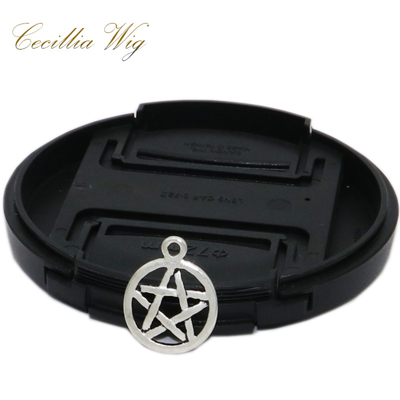 Peluca negra joyería anillo Africano Twist trenza de primavera trenza de tres hilos trenza hueca anillo de extensión de cabello trenza sucia anillo decorativo