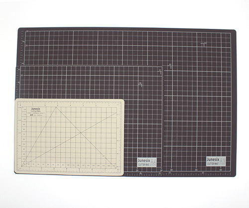 Junesix cutting pad, two-color double-sided cutting board, student model A4 knife board, engraving pad