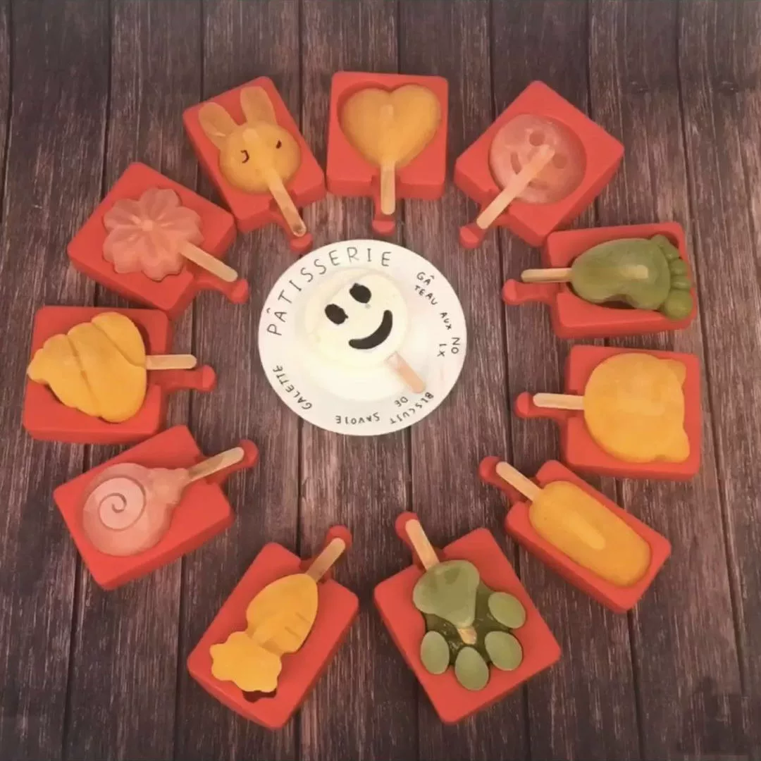 Силиконовые эскимо эскимо плесень фруктовое мороженое пудинг плесень DIY ручной работы мороженое холодное питье кухонная плесень