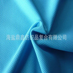 厂家直供  针织面料 全涤鸟眼布  健康布休闲运动服装面料