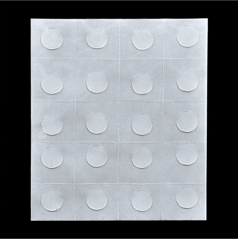 Свадьба, день рождения Аксессуары для воздушных шаров клей в горошек паста счастливые персонажи подвижный бесследный прозрачный клей в горошек 20 точек в упаковке