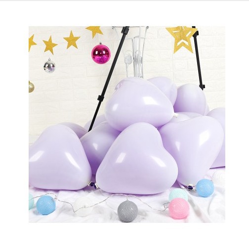 Globos látex corazón mate