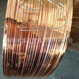 现货T2导电紫铜线紫铜扁线C1100紫铜线紫铜丝0.05  0.1 0.2 2.0mm