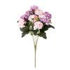 Factory spot high -end 10 -headed wealth ball single -supporting hydrangea wedding hydrangea Fortune wealth simulation flower silk flower home decoration