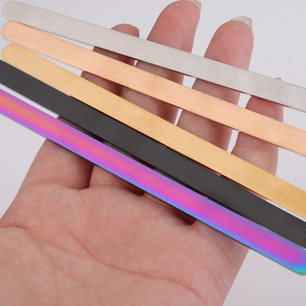 Geometric rectangular bracelet stainless steel
