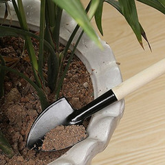 Gardening three-piece set of potted small shovel, garden small shovel, indoor flower potted loose soil, flower and vegetable planting tools
