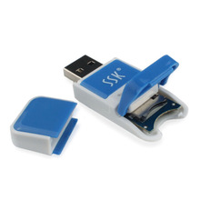 SSK/飚王 风云SCRS022 TF读卡器 速变U盘可兼容市面各类TF存储卡