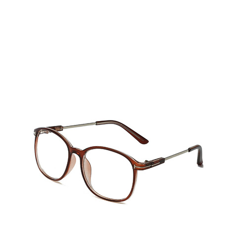 Retro classic large frame metal inlaid glasses frame square flat frame fashionable with myopia glasses versatile glasses