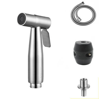 Fregadero de la cocina pull-out 304 PISTOLA DE PULVERIZACIÓN de acero inoxidable cuenca vegetal fregadero rociador de agua rociador de alta Booster boquilla