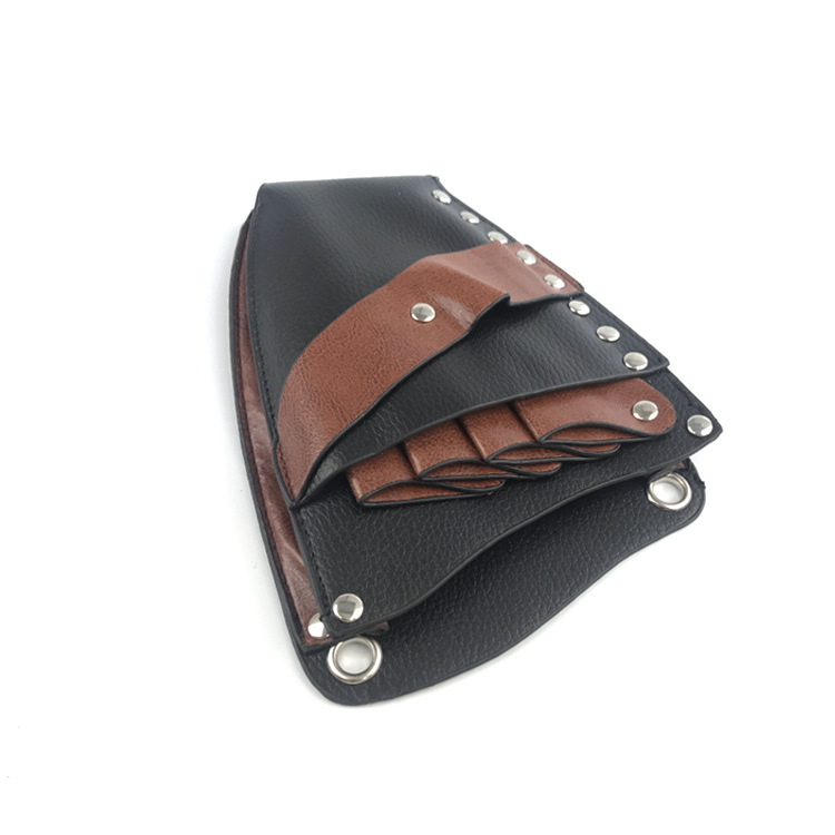 Fábrica al por mayor nueva peluquería tijeras bolsa tijeras cintura bolsa peluquero tijeras bolsa mascota tijeras bolsa Satchel