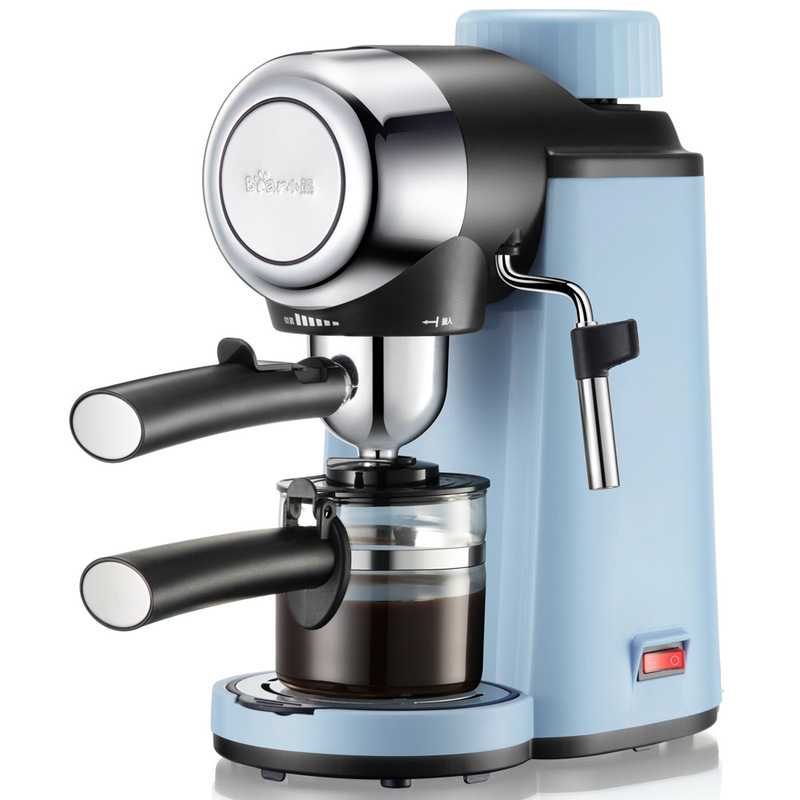 Bear Coffee Machine KFJ-A02N1 Household Italian Semi-automatic Mini Steam Milk Foam 5bar Extraction