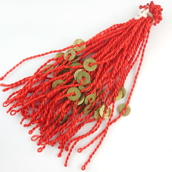 red rope bracelet
