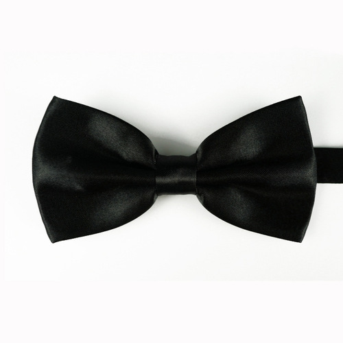 Bow tie men's solid color double layer candy color Korean style wedding groom groomsman host waiter bow tie bow