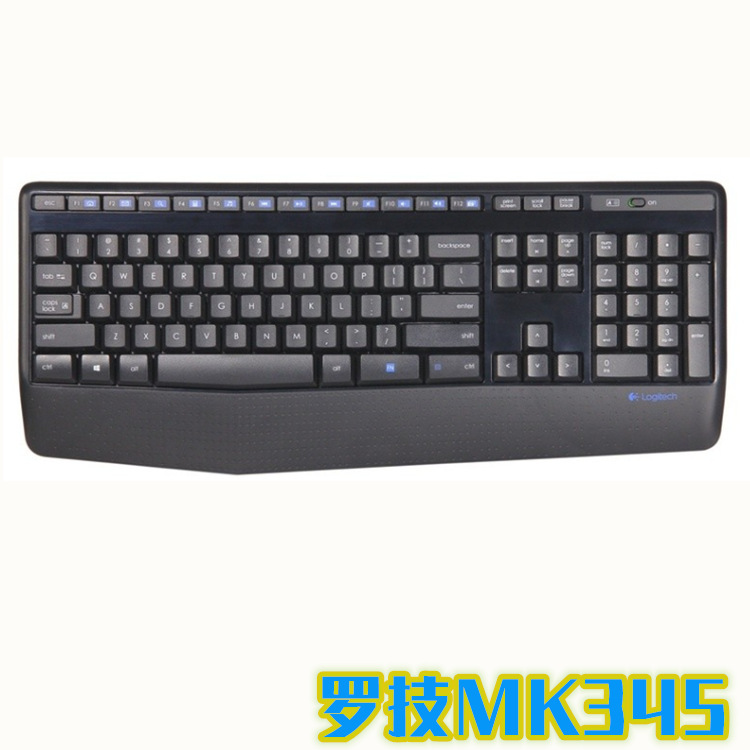 Suitable for Logitech Mk345 Keyboard Film, Transparent Cover, Keyboard Protective Film K345 Silicone Wholesale Special
