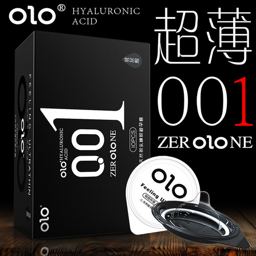 OLO condoms 10 pack ultra-thin granular threaded time-controlled condoms hotel adult sex products wholesale