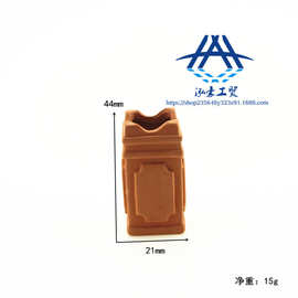 泓豪礼品 52微缩玩具模型场景娃娃屋配件 迷你陶瓷花盆C5035