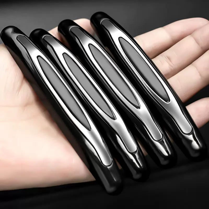 汽车车门防撞条4条装通用型开门边胶条倒车后视镜硅胶防刮条