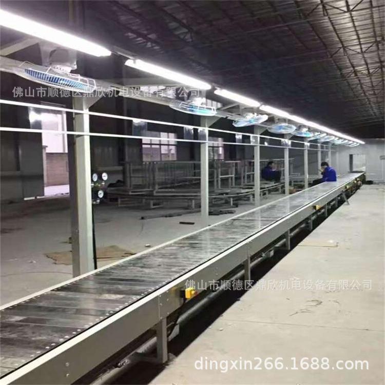 沙发包装流水线电器组装生产线重型家具不锈钢家电输送机厂家