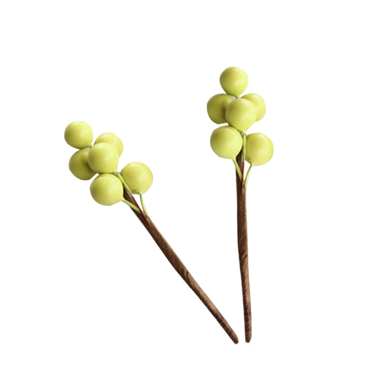 Simulation Plants Festive Decoration Piston Creative DIY shooting decoration red pulp fruit home decoration simulation berries