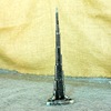 Explosion metal alloy Halfa Tower Dubai Building Sdina Harry Fata model is available