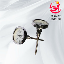 轴向型双金属温度计WSS-401不锈钢双金属温度计温度表