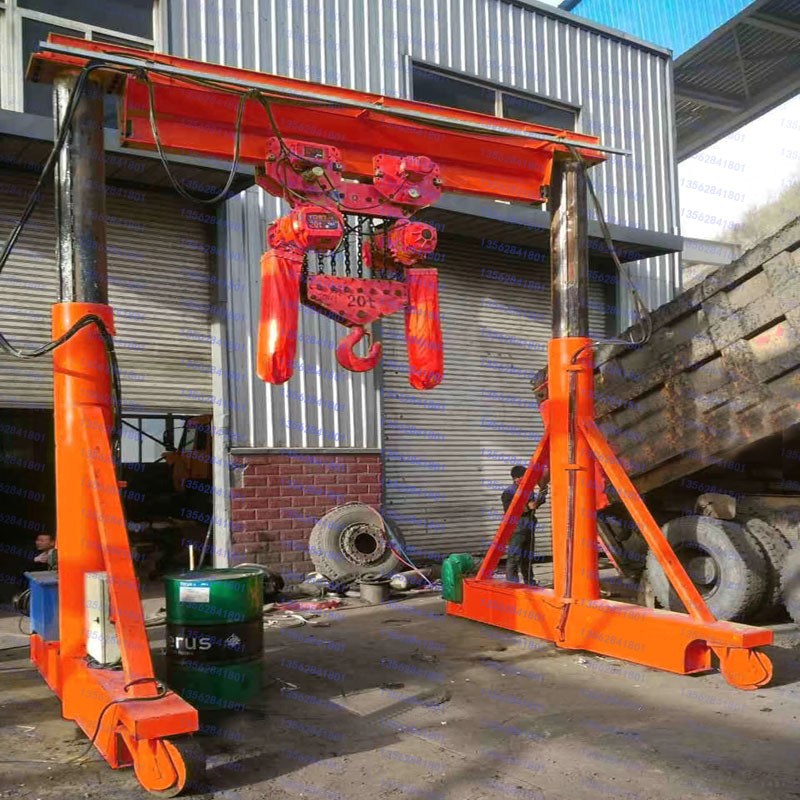 厂家  龙门架起重移动升降式  无轨电动龙门架起重机  移动行吊