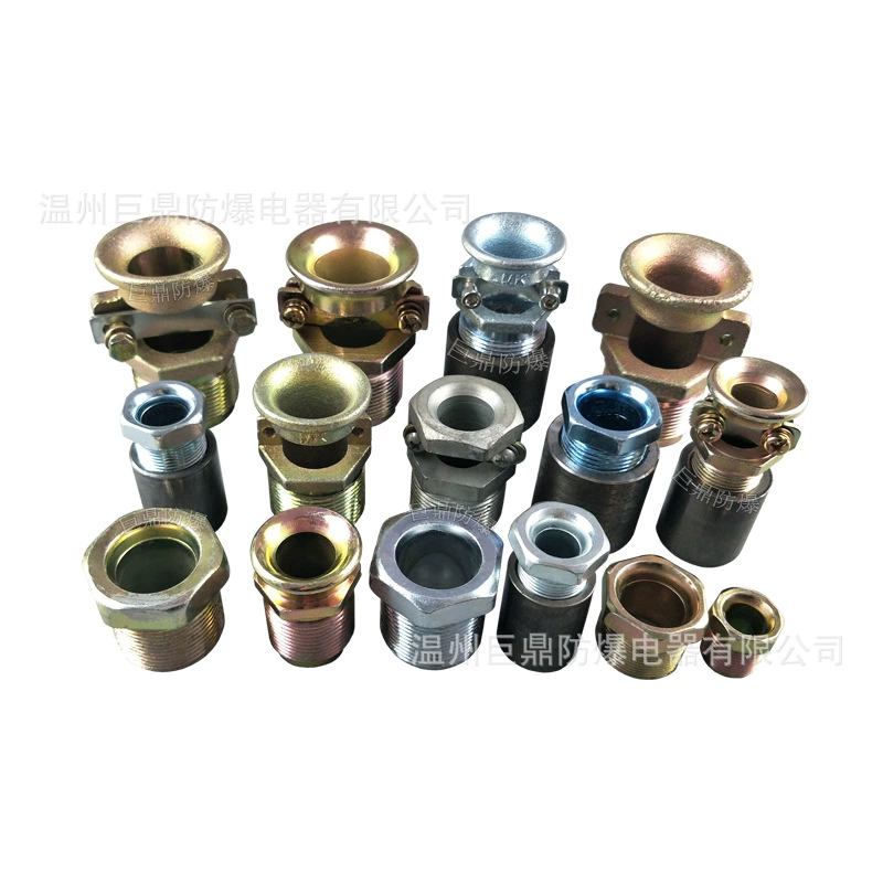 Mine explosion -proof horn pressing tightly nuts board -type horn -mouth stoppage Blockbound blocked explosion -proof sealing ring