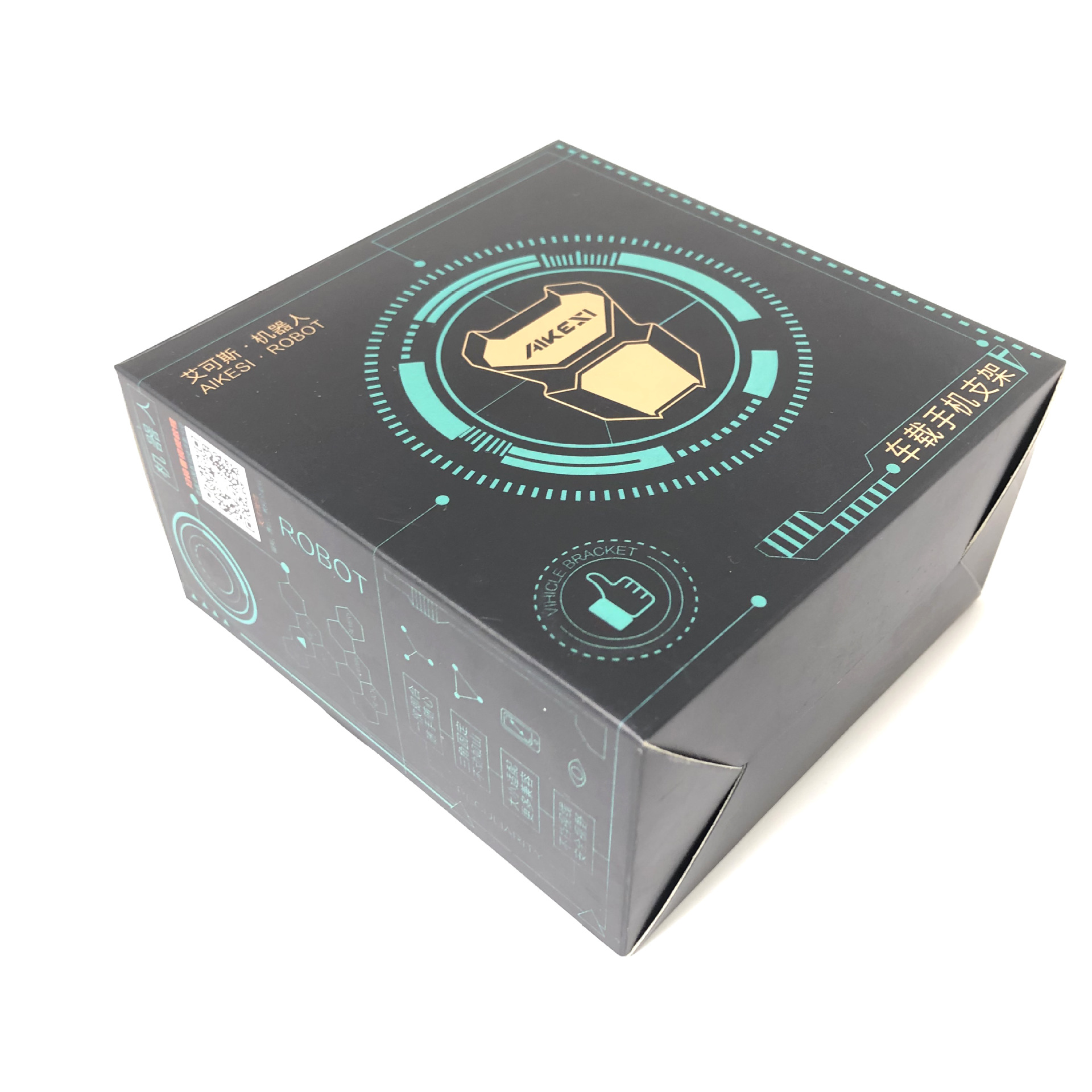 深圳折叠玩具超薄纸盒 扣底卡盒 车载手机支架卡纸盒 红糖纸盒