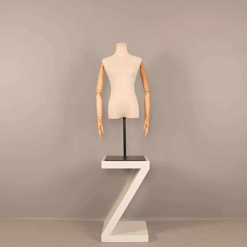 Maniquíes de exhibición, maniquí femenino de medio cuerpo, maniquí de tienda de ropa, maniquí de medio cuerpo, color dorado, para exhibición en vitrina, maniquí de cuerpo humano, soporte para maniquí.