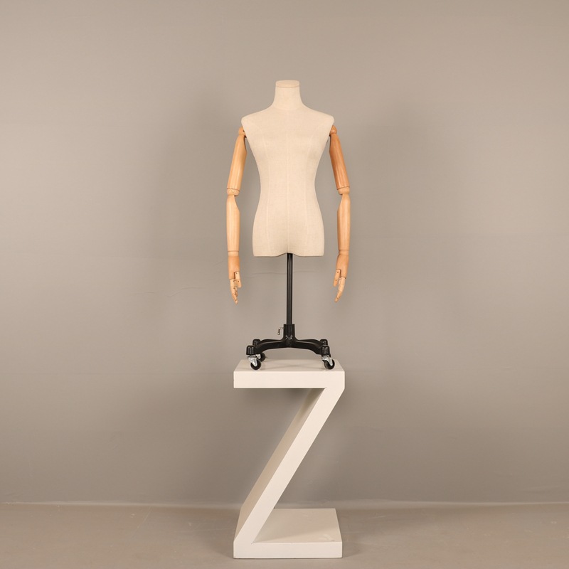 Maniquíes de exhibición, maniquí femenino de medio cuerpo, maniquí de tienda de ropa, maniquí de medio cuerpo, color dorado, para exhibición en vitrina, maniquí de cuerpo humano, soporte para maniquí.