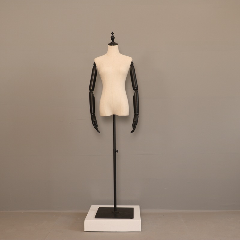 Maniquíes de exhibición, maniquí femenino de medio cuerpo, maniquí de tienda de ropa, maniquí de medio cuerpo, color dorado, para exhibición en vitrina, maniquí de cuerpo humano, soporte para maniquí.