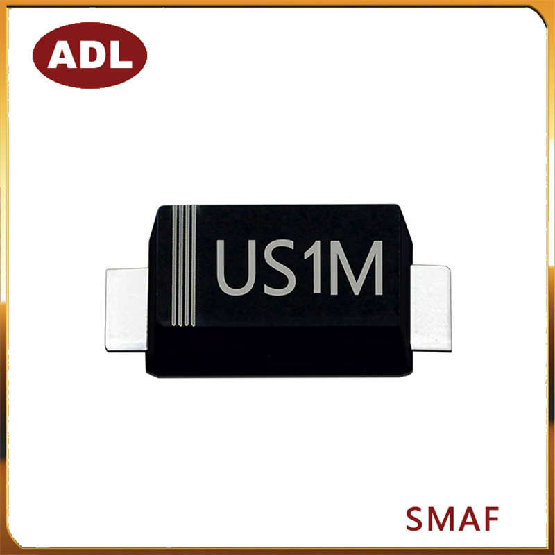 奥德利 US1M 贴片SMA 快恢复二极管 1A1000V 进口芯片 厂家生产