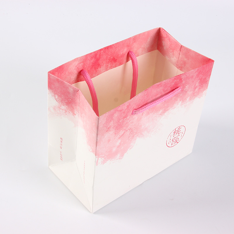 定 制化妆品包装袋高档手提礼品袋广告包装袋礼品包装袋厂家供应