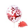 Nail sequins, balloon, transparent layout, 12inch, 8 gram