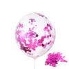 Nail sequins, balloon, transparent layout, 12inch, 8 gram