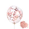 Nail sequins, balloon, transparent layout, 12inch, 8 gram