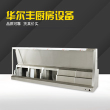 厂家直售油烟罩 专业不锈钢油网烟罩 厨房油烟净化设备