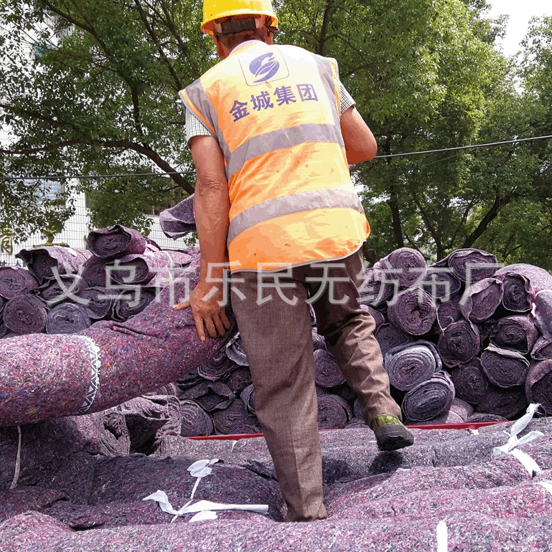 Производитель Zhixiao Road and Bridge Maintenance Packaging Blanket Greenhouse felt insulation moisturizing needle-punch cloth felt bag