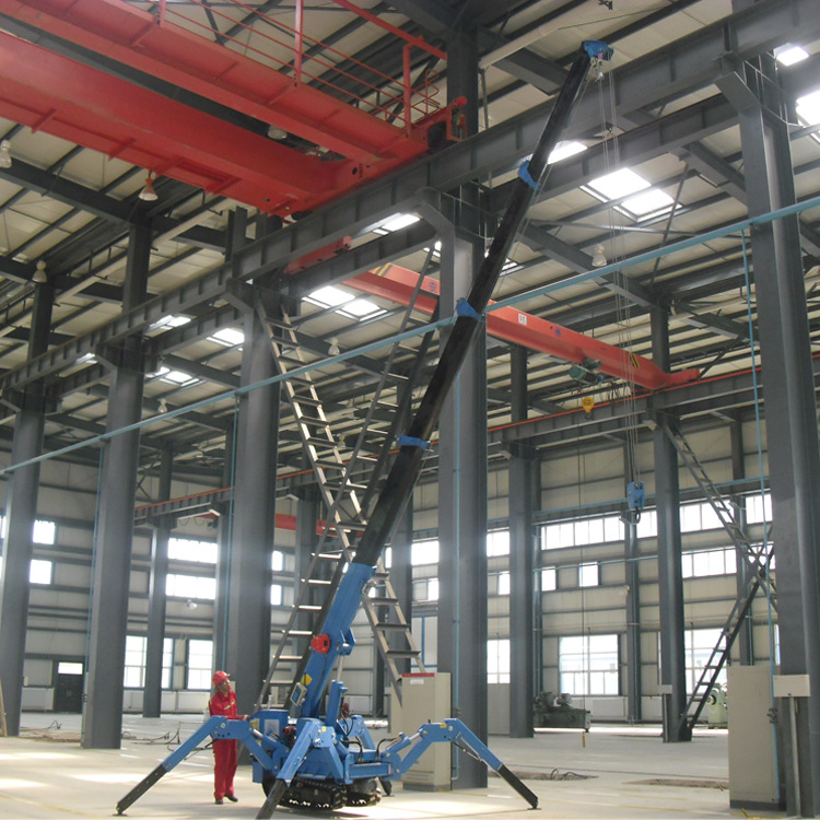 KB型5吨履带起重机 蜘蛛吊车狭小空间作业 小型钢制履带液压吊