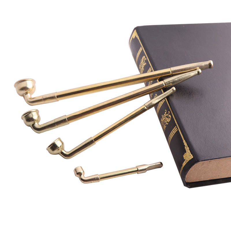 Bestselling Telescoping Metal Dry Pipe Stem | Vintage Copper Tobacco Pipe | Long-Handle Dual-Use Dry Pipe Pot & Stem