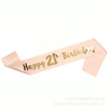 Birthday shoulder strap BIRTHDAYGIRL etiquette belt 16 18 21 30 40 50 60 -year -old birthday party decoration