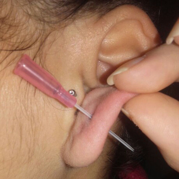 Disposable piercing stainless steel
