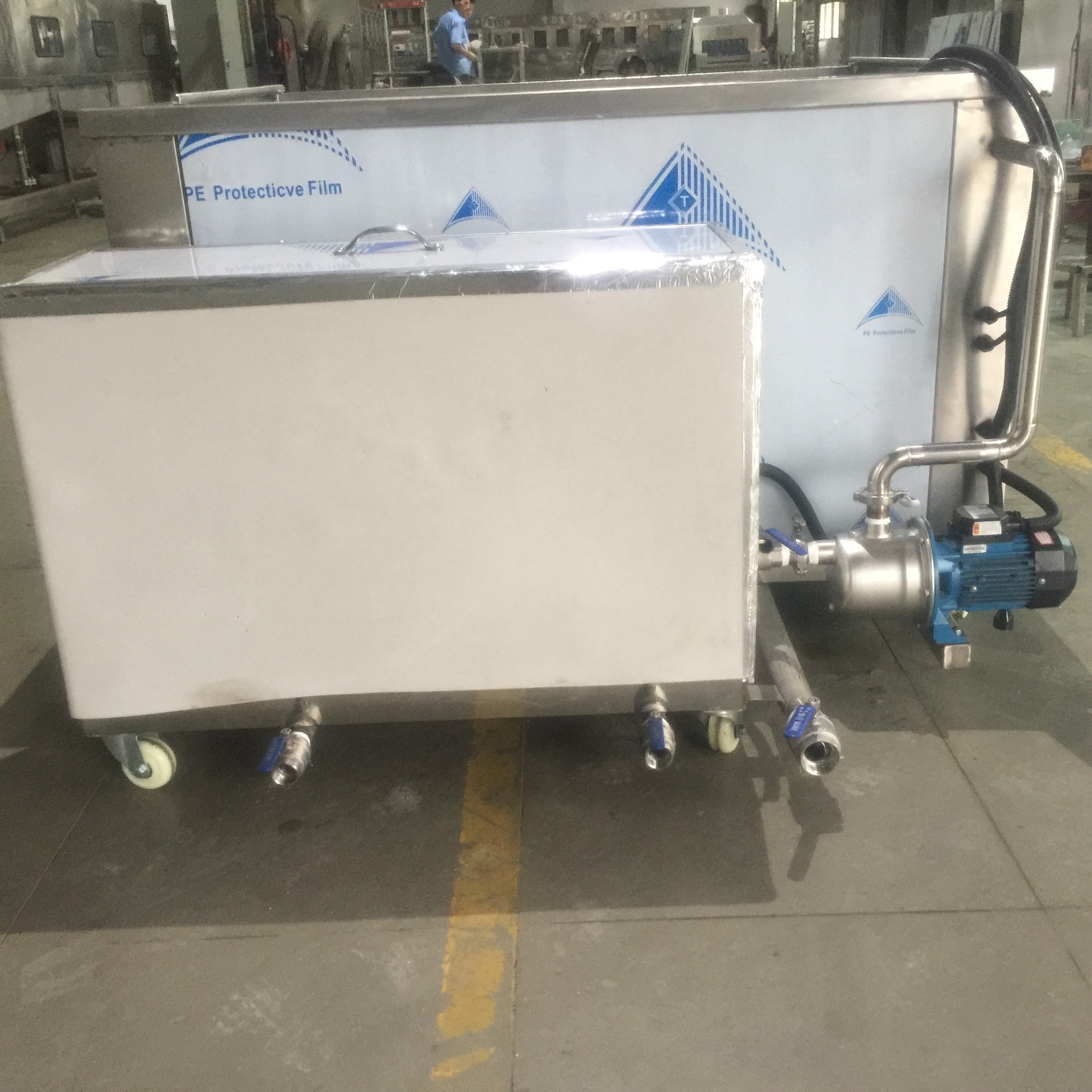 은광 분말 세척기 형광 분말 초음파 램프 클리너 산업용
