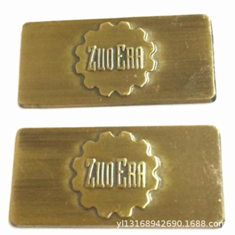 厂家金属电镀青古铜铁质标志标牌门业电器卫浴铭牌