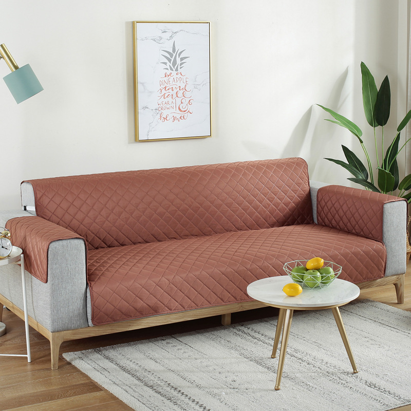 Venta caliente transfronteriza impermeable anti-incrustante mascota sofá cojín cubierta protectora de una pieza entrega Amazon universal cubierta del sofá