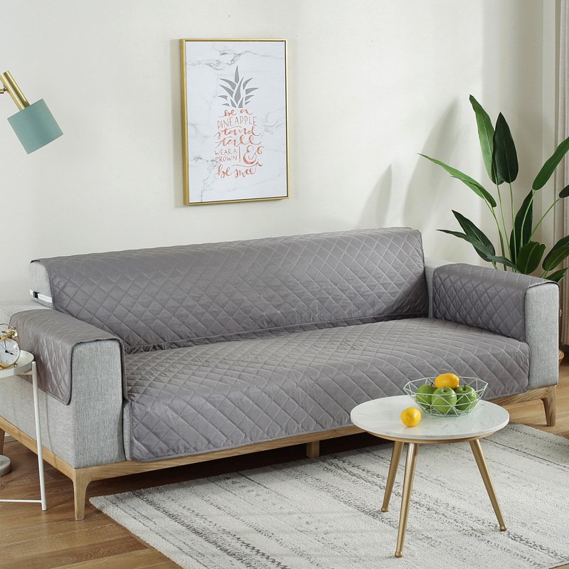 Venta caliente transfronteriza impermeable anti-incrustante mascota sofá cojín cubierta protectora de una pieza entrega Amazon universal cubierta del sofá