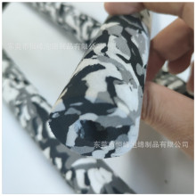 厂家供应eva泡绵迷彩登山杖 空心花纹海绵手把套 eva泡沫实心棒子